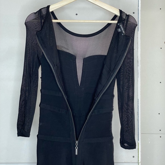 Bebe Bodycon Bandage Mini Dress - Picture 10 of 11